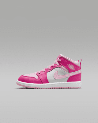 Basket jordan fille rose deals
